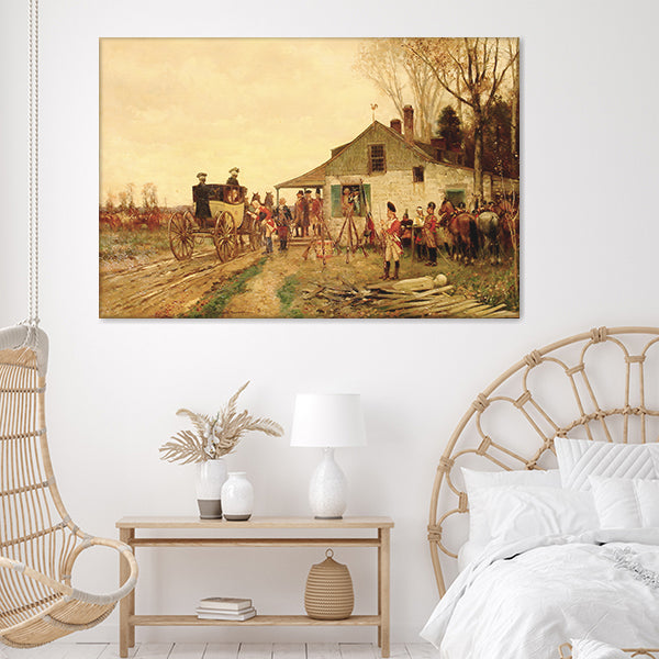19Th Century American Paintings The American Revolution Canvas Wall Art - Canvas Prints, Prints For Sale, Painting Canvas,Canvas On Sale