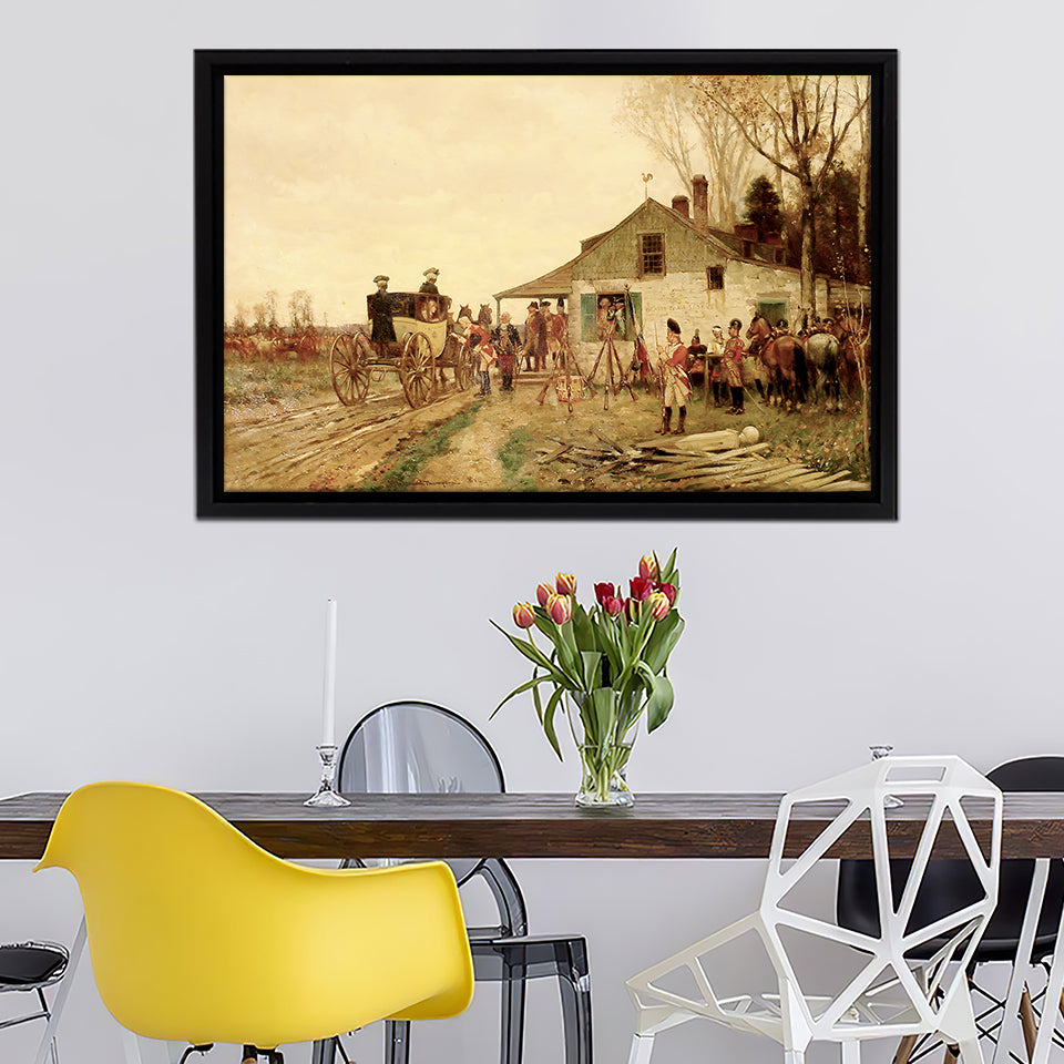 The American Revolution Canvas Wall Art - Canvas Print, Framed Canvas, Painting Canvas
