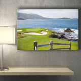 Pebble Beach Golf Courses, Golf Art Print, Golf Lover, Canvas Prints Wall Art Decor