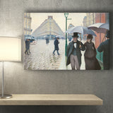 Paris Street A Rainy Day Canvas Wall Art - Canvas Prints, Prints for Sale, Canvas Painting, Canvas On Sale