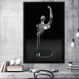 3D Effect Art Be Brave Frame Canvas Prints Wall Art - Painting Canvas, Framed Picture,Canvas Art, Wall Decor,Prints for Sale