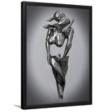 3D Effect Art Hugging Cuddling Couples Framed Art Print Wall Decor - Painting Art,Framed Picture,Wall Art