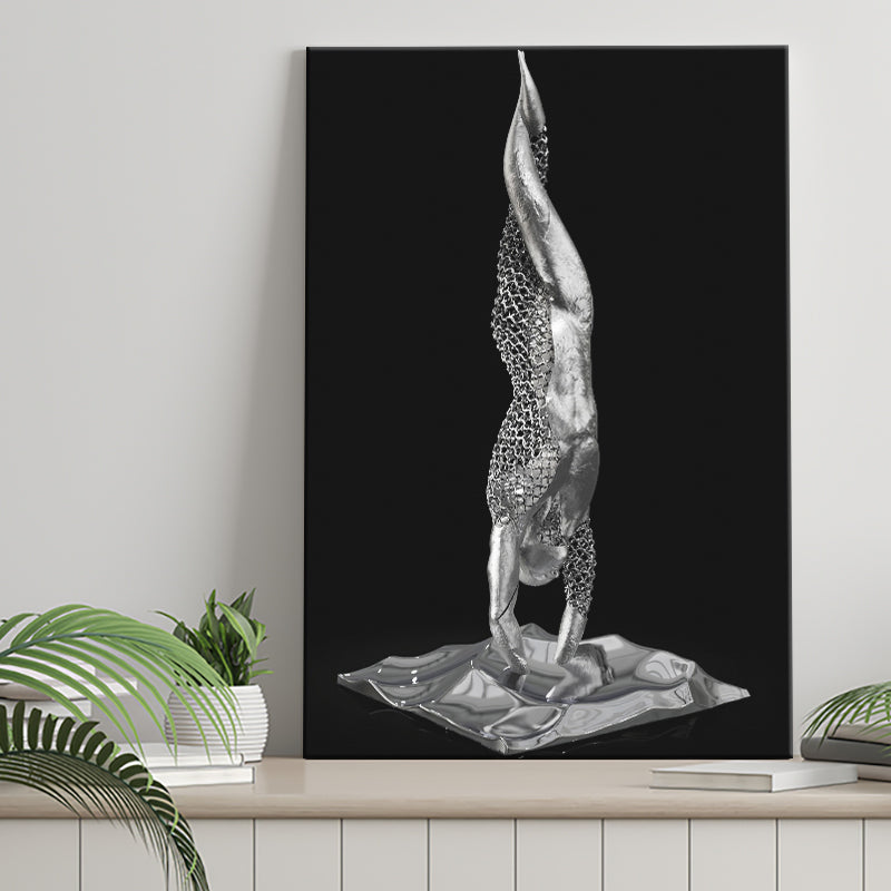 3D Effect Art Master Yoga Canvas Prints Wall Art - Painting Canvas, Painting Prints,Canvas Art, Wall Decor, Home Decor, Prints for Sale