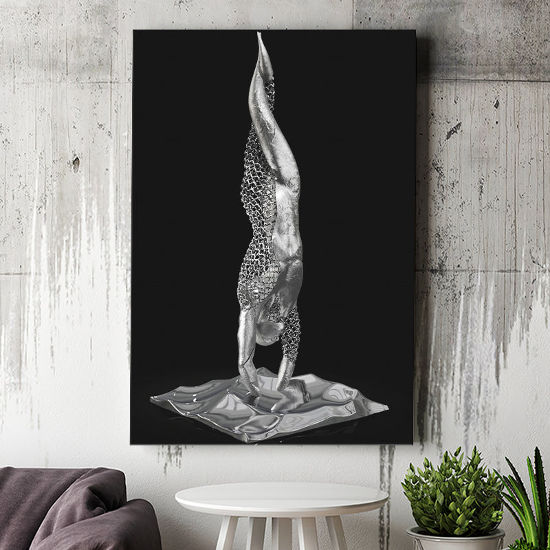 3D Effect Art Master Yoga Canvas Prints Wall Art - Painting Canvas, Painting Prints,Canvas Art, Wall Decor, Home Decor, Prints for Sale