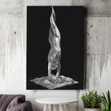 3D Effect Art Master Yoga Canvas Prints Wall Art - Painting Canvas, Painting Prints,Canvas Art, Wall Decor, Home Decor, Prints for Sale