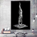 3D Effect Art Master Yoga Frame Canvas Prints Wall Art - Painting Canvas, Framed Picture,Canvas Art, Wall Decor,Prints for Sale