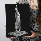3D Effect Art Master Yoga Canvas Prints Wall Art - Painting Canvas, Painting Prints,Canvas Art, Wall Decor, Home Decor, Prints for Sale