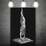 3D Effect Art Master Yoga Canvas Prints Wall Art - Painting Canvas, Painting Prints,Canvas Art, Wall Decor, Home Decor, Prints for Sale