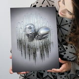 3D Effect Art Soul Kiss Canvas Prints Wall Art - Painting Canvas, Home Wall Decor, For Sale