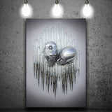3D Effect Art Soul Kiss Canvas Prints Wall Art - Painting Canvas, Home Wall Decor, For Sale