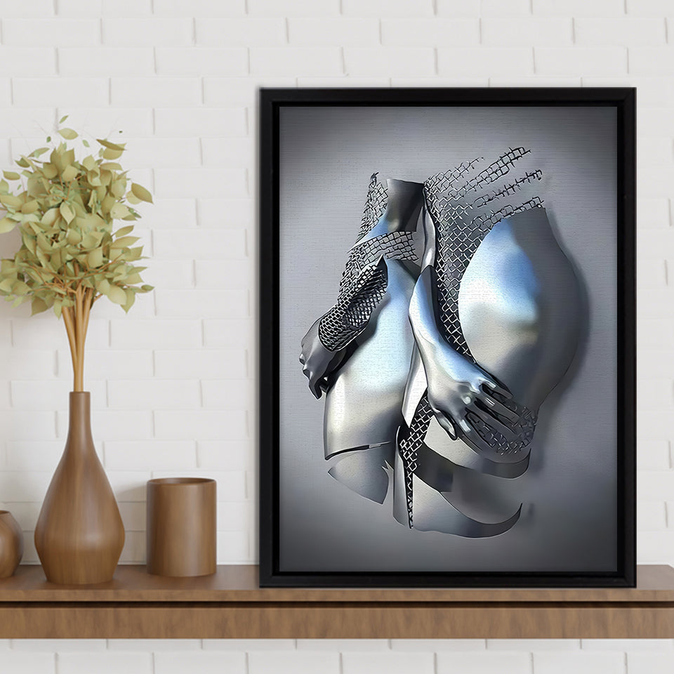 3D Effect Art Sublimation Lover Frame Canvas Prints Wall Art - Painting  Canvas, Framed Picture,Canvas Art, Wall Decor,Prints for Sale