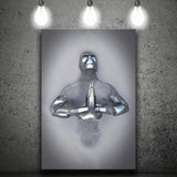 3D Effect Art The Prayer Canvas Prints Wall Art - Painting Canvas, Home Wall Decor, Prints for Sale, Painting Art