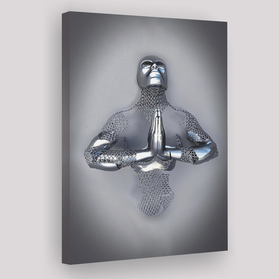 3D Effect Art The Prayer Canvas Prints Wall Art - Painting Canvas, Home Wall Decor, Prints for Sale, Painting Art