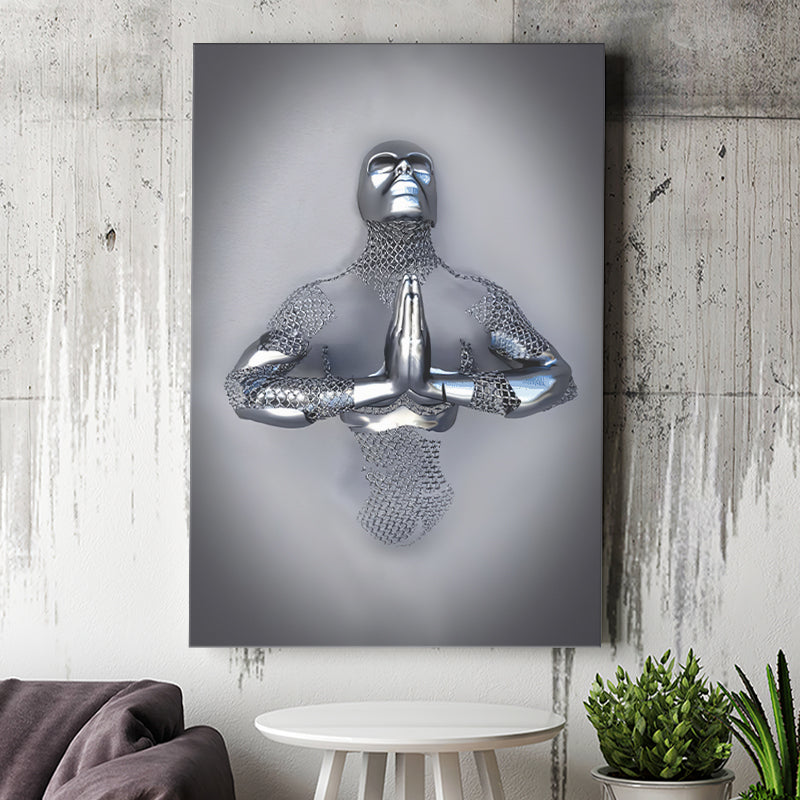 3D Effect Art The Prayer Canvas Prints Wall Art - Painting Canvas, Home Wall Decor, Prints for Sale, Painting Art