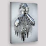 3D Effect Art Regretful Man Canvas Prints Wall Art - Painting Canvas, Painting Prints,Canvas Art, Wall Decor, Home Decor, Prints for Sale