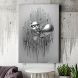 3D Effect Art Romantic Couple Kiss Canvas Prints Wall Art - Painting Canvas, Painting Prints,Canvas Art, Wall Decor, Home Decor, Prints for Sale