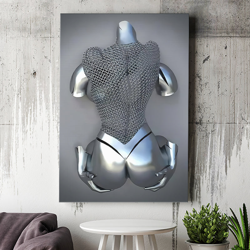 3D Effect Art Romantic Couple Canvas Prints Wall Art - Painting Canvas, Painting Prints,Canvas Art, Wall Decor, Home Decor, Prints for Sale