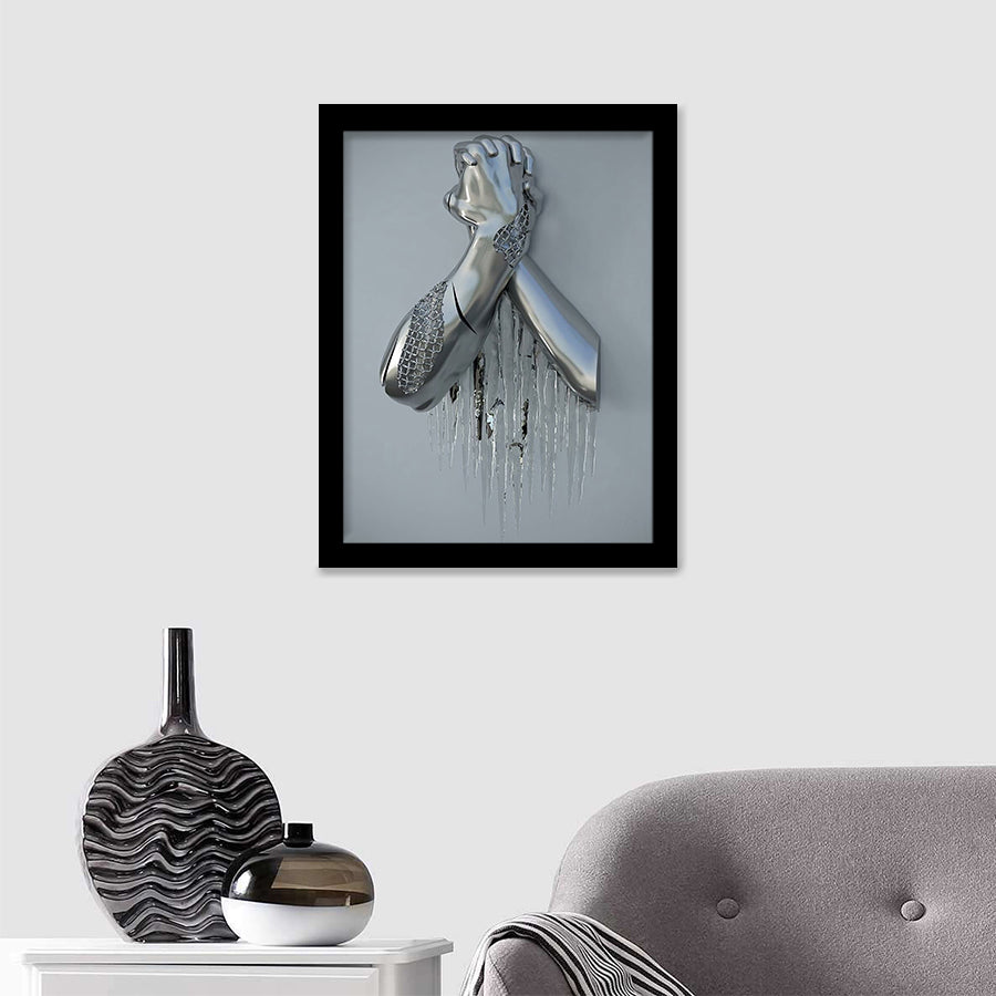 3D Effect Art Bond Of Unity Framed Art Prints - Framed Prints, Painting Prints, Prints for Sale, Painting Art