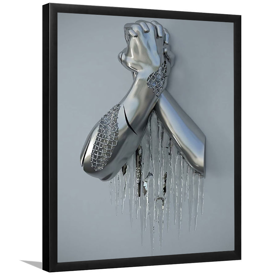 3D Effect Art Bond Of Unity Framed Art Prints - Framed Prints, Painting Prints, Prints for Sale, Painting Art