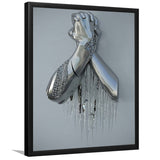 3D Effect Art Bond Of Unity Framed Art Prints - Framed Prints, Painting Prints, Prints for Sale, Painting Art