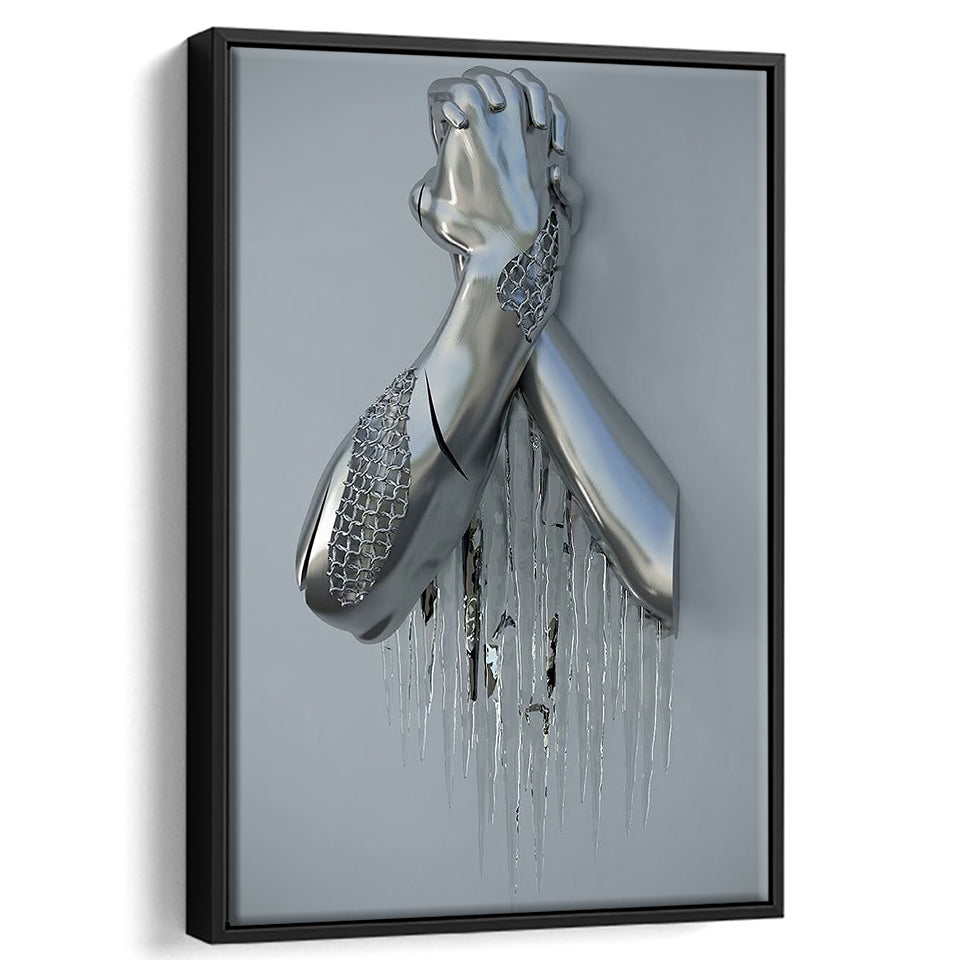 3D Effect Art Bond Of Unity Canvas Wall Art - Canvas Prints, Painting Canvas, Canvas Art, Prints for Sale