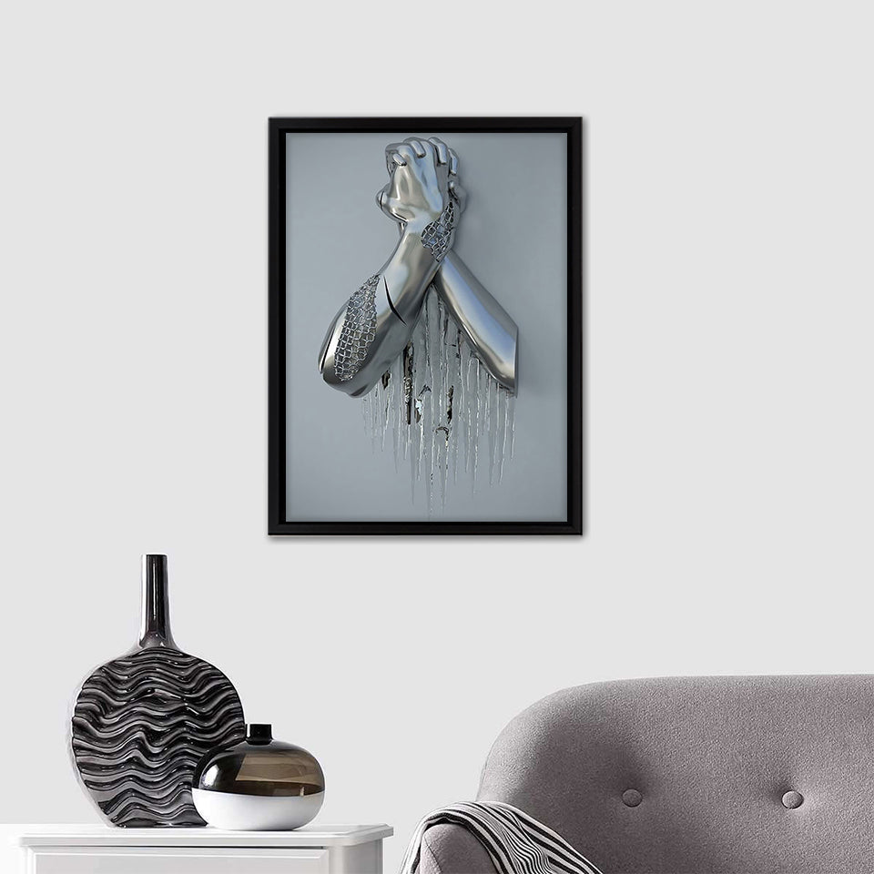 3D Effect Art Bond Of Unity Canvas Wall Art - Canvas Prints, Painting Canvas, Canvas Art, Prints for Sale