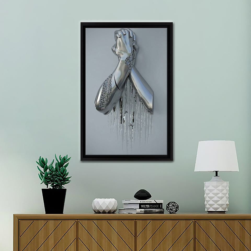 3D Effect Art Bond Of Unity Canvas Wall Art - Canvas Prints, Painting Canvas, Canvas Art, Prints for Sale