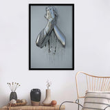 3D Effect Art Bond Of Unity Framed Art Prints - Framed Prints, Painting Prints, Prints for Sale, Painting Art