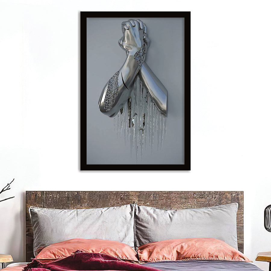 3D Effect Art Bond Of Unity Framed Art Prints - Framed Prints, Painting Prints, Prints for Sale, Painting Art