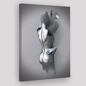 3D Effect Art Erotic Lovers Canvas Wall Art - Canvas Prints, Painting Canvas, Canvas Art, Prints for Sale