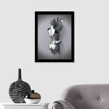 3D Effect Art Erotic Lovers Framed Art Prints - Framed Prints, Painting Prints, Prints for Sale, Painting Art