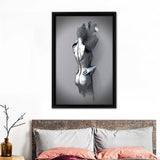 3D Effect Art Erotic Lovers Canvas Wall Art - Canvas Prints, Painting Canvas, Canvas Art, Prints for Sale