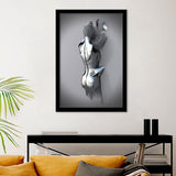 3D Effect Art Erotic Lovers Framed Art Prints - Framed Prints, Painting Prints, Prints for Sale, Painting Art