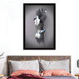 3D Effect Art Erotic Lovers Framed Art Prints - Framed Prints, Painting Prints, Prints for Sale, Painting Art
