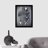 3D Effect Art Hug Love Framed Art Prints - Framed Prints, Painting Prints, Prints for Sale, Painting Art