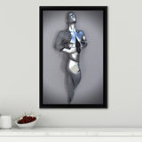 3D Effect Art Intentional Vulnerability Frame Canvas Prints Wall Art - Painting Canvas, Framed Picture,Canvas Art,Wall Decor,Prints for Sale