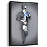 3D Effect Art Intentional Vulnerability Frame Canvas Prints Wall Art - Painting Canvas, Framed Picture,Canvas Art,Wall Decor,Prints for Sale