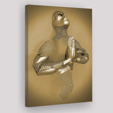 3D Effect Art Prayer For Lost Soul Gold Canvas Prints Wall Art - Painting Canvas, Wall Decor, Home Decor, Prints for Sale