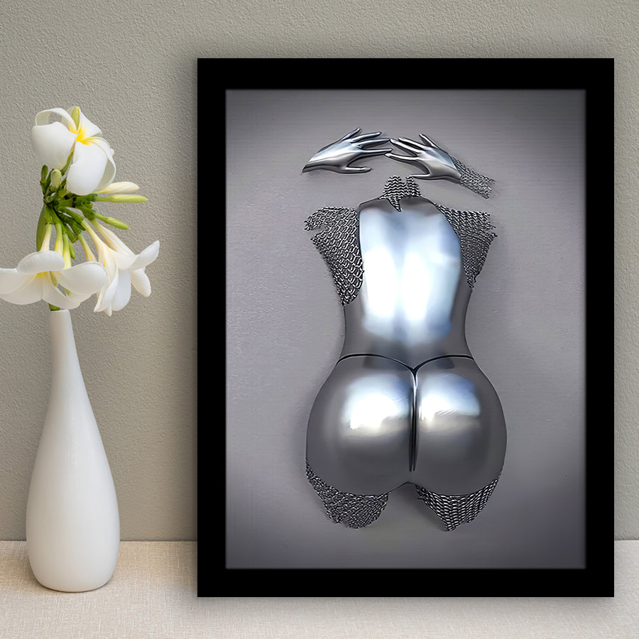 3D Effect Art Sexy Girl Framed Art Prints Wall Decor - Painting Prints, Framed Picture, Wall Arrt, Home Decor, Prints for Sale
