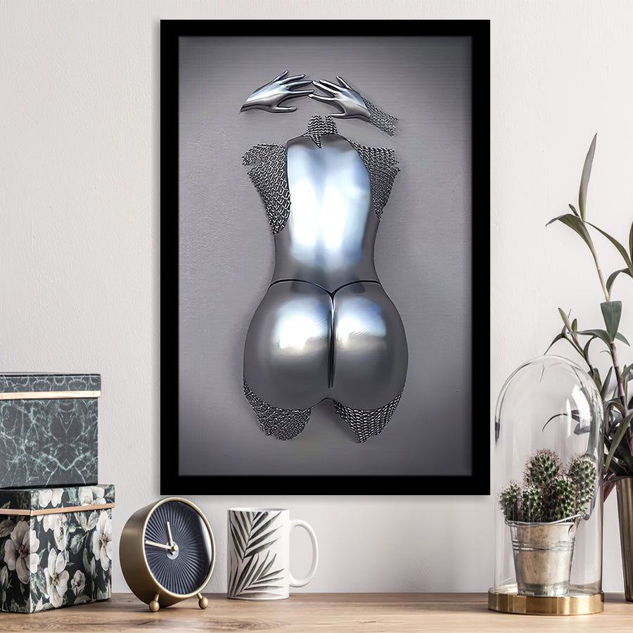 3D Effect Art Sexy Girl Framed Art Prints Wall Decor - Painting Prints, Framed Picture, Wall Arrt, Home Decor, Prints for Sale