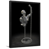 3D Effect Art Be Brave V3 Framed Art Prints Wall Decor - Painting Prints, Wall Art, Framed Picture, For Sale