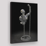 3D Effect Art Be Brave V3 Canvas Prints Wall Art - Painting Canvas, Home Wall Decor, Painting Prints, For Sale