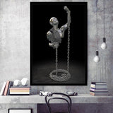 3D Effect Art Be Brave V3 Framed Art Prints Wall Decor - Painting Prints, Wall Art, Framed Picture, For Sale