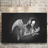 3D Effect Art Black Angel Canvas Prints Wall Art - Painting Canvas, Wall Decor, Home Decor, Prints for Sale