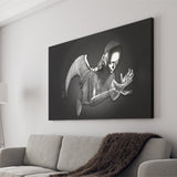3D Effect Art Black Angel Canvas Prints Wall Art - Painting Canvas, Wall Decor, Home Decor, Prints for Sale