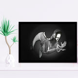 3D Effect Art Black Angel Framed Art Prints Wall Decor - Painting Art, Wall Art, Framed Prints, Prints for Sale