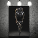3D Effect Art Hugging Cuddling Couples 3 Canvas Prints Wall Art - Painting Canvas, Home Wall Decor, Painting Prints, For Sale