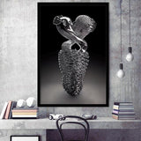 3D Effect Art Infinite Kiss Love V1 Framed Art Prints Wall Decor - Painting Prints, Wall Art, Framed Picture, For Sale