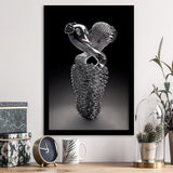 3D Effect Art Infinite Kiss Love V1 Framed Art Prints Wall Decor - Painting Prints, Wall Art, Framed Picture, For Sale