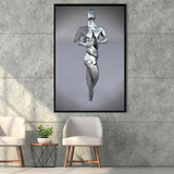3D Effect Art Intentional Vulnerability V1 Framed Canvas Prints Wall Art - Painting Canvas, Floating Frame, Painting Prints, For Sale